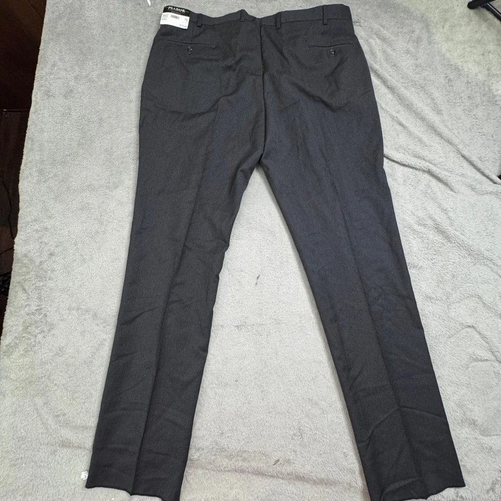 Jos. A. Bank NWT Men's Executive Dress Pants‎ Tagged Size 44R Grey 100% Wool